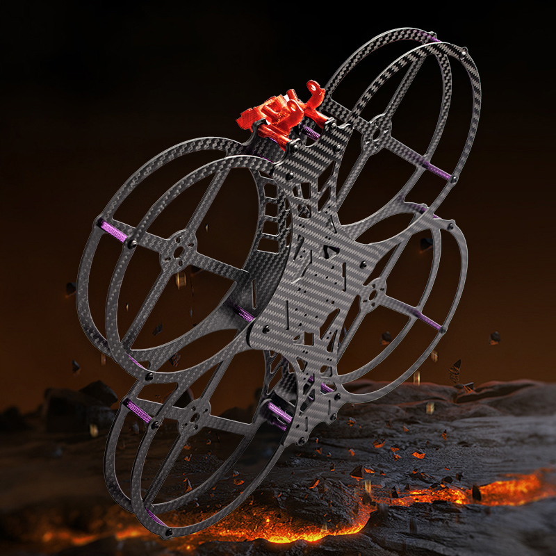 Drone Racing Gate - Flyroun 5 بوصة ألياف الكربون FPV