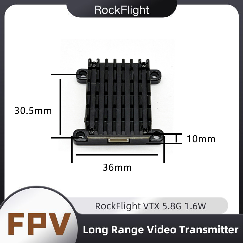 جهاز إرسال RockFlight TX663 VT - مراجعة Drone Racing Receiver وسعره