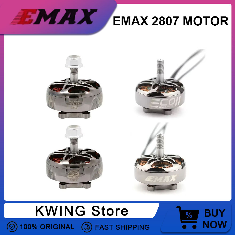 EMAX ECOII Series eco ii 2807  - مراجعة Drone Racing Motor وسعره
