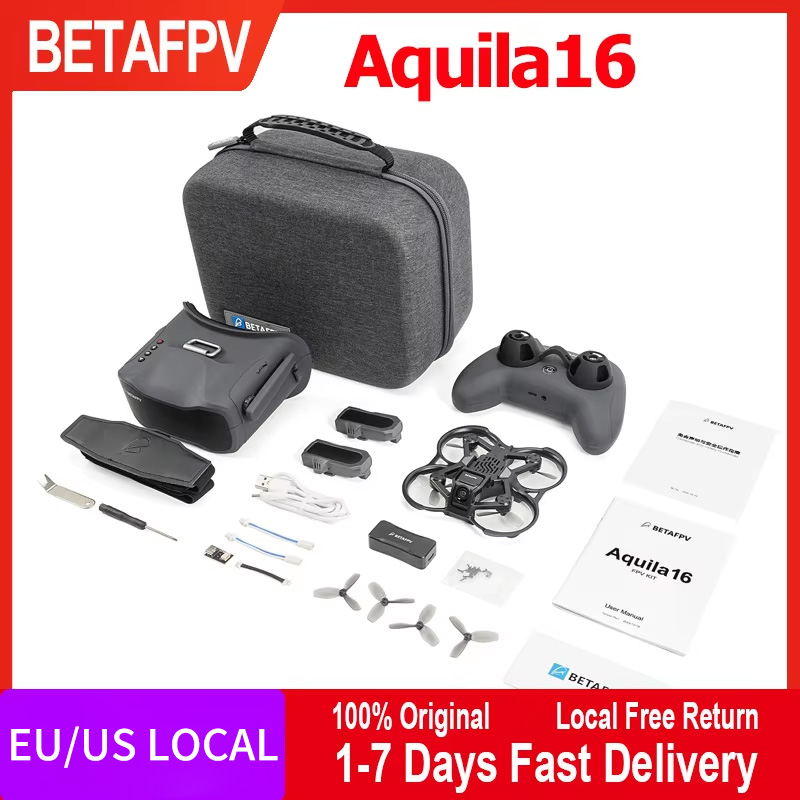 طقم BETAFPV Aquila16 FPV، طائر - مراجعة Drone Racing Charger وسعره