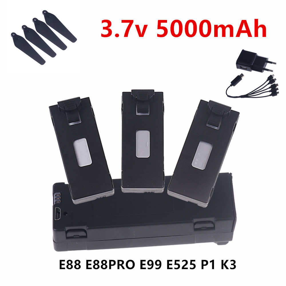 بطارية 3.7 فولت لطائرة E88 E88 - مراجعة Eachine Drone E58 وسعره