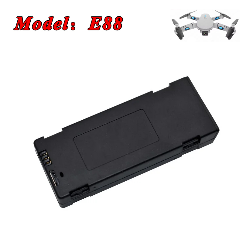 3.7 فولت 1200 مللي أمبير 1800  - مراجعة Eachine Drone E58 وسعره