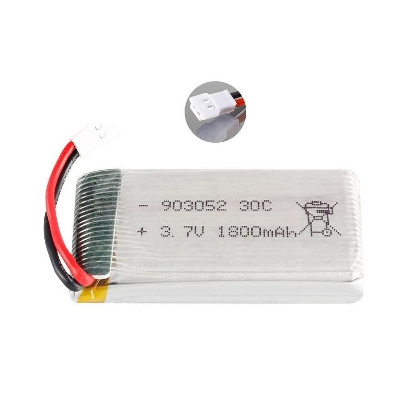 بطارية ليثيوم بوليمر محسنة 3.7 - مراجعة Eachine Drone E58 وسعره
